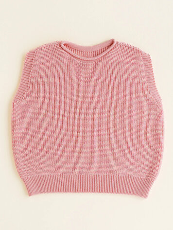 Hvid Harvey vest KIDS Bubblegum