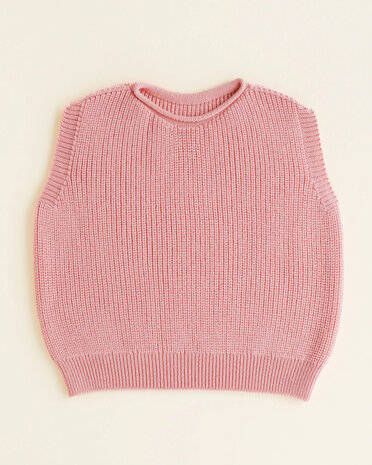 Hvid Harvey vest KIDS Bubblegum