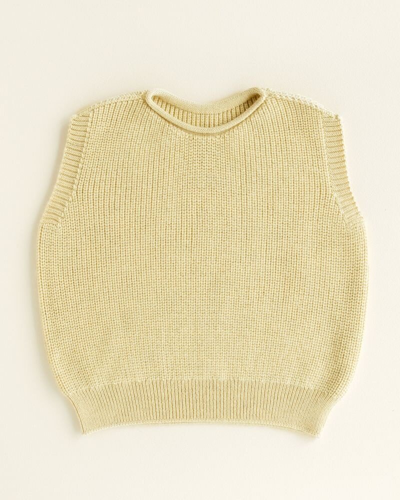 Hvid Harvey vest KIDS Light Yellow Hvid Harvey vest KIDS Light Yellow
