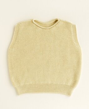 Hvid Harvey vest KIDS Light Yellow