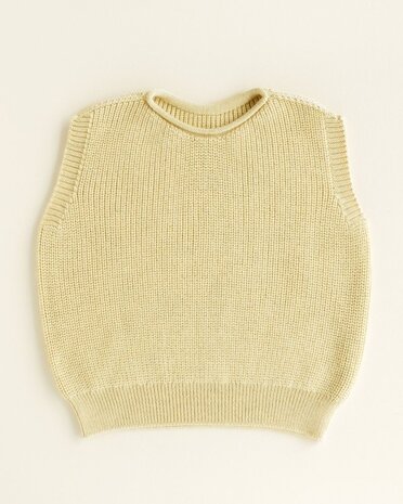 Hvid Harvey vest KIDS Light Yellow Hvid Harvey vest KIDS Light Yellow