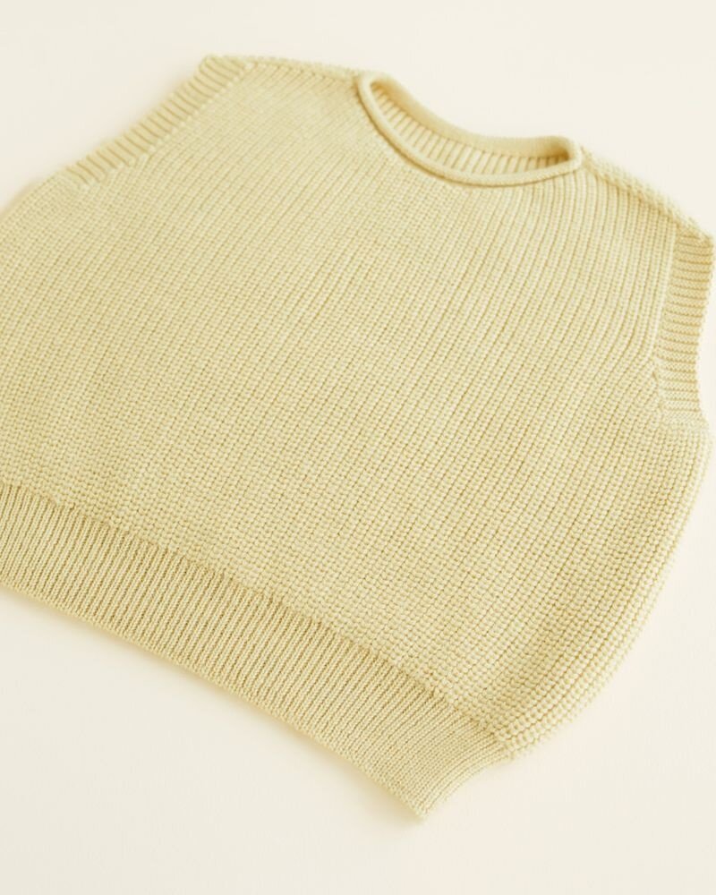 Hvid Harvey vest KIDS Light Yellow Hvid Harvey vest KIDS Light Yellow