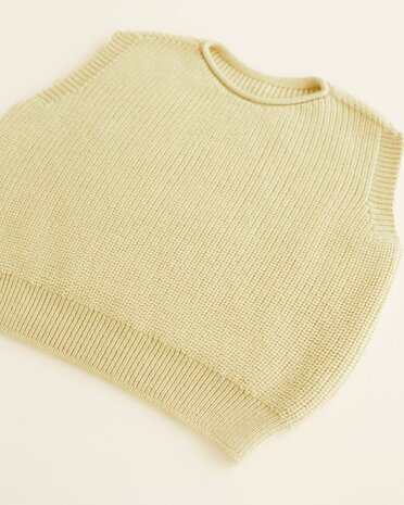 Hvid Harvey vest KIDS Light Yellow Hvid Harvey vest KIDS Light Yellow
