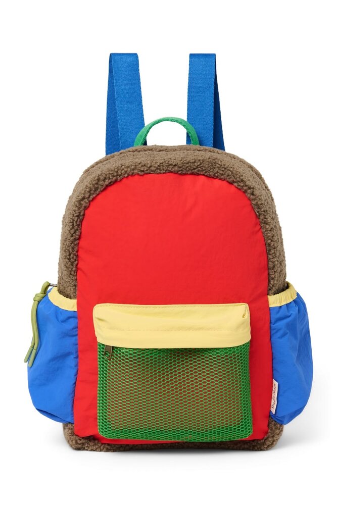 Studio Noos Patchwork Midi Backpack 0454 Fiery Red