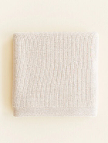 Hvid Blanket Felix - Cream