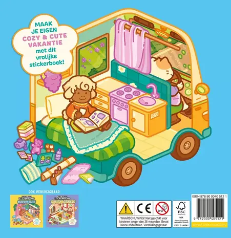 Cozy Stickerboek Vakantie Cuties