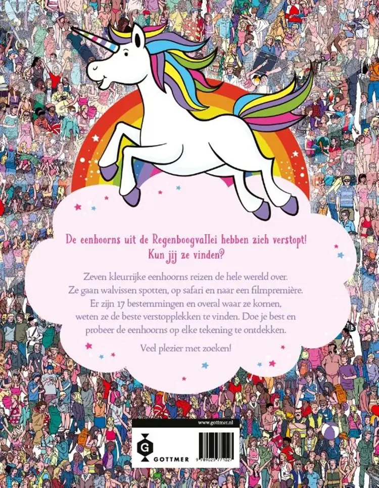 Zoekboek: Waar is de eenhoorn? 4+