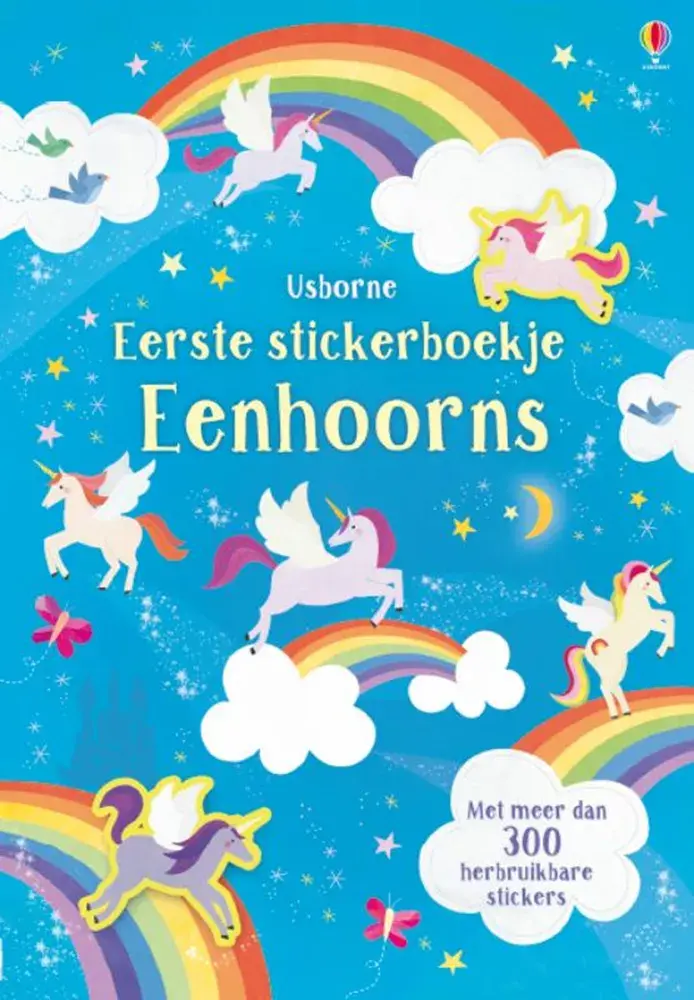 Eerste stickerboekje: eenhoorns 3+