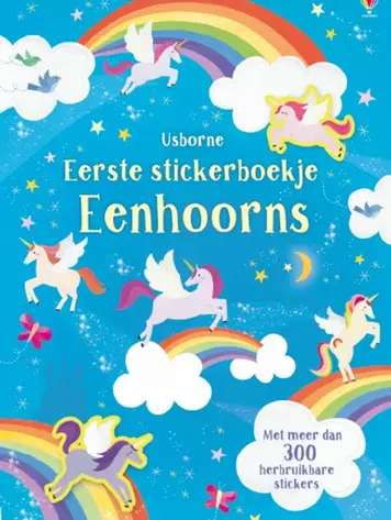 Eerste stickerboekje: eenhoorns 3+