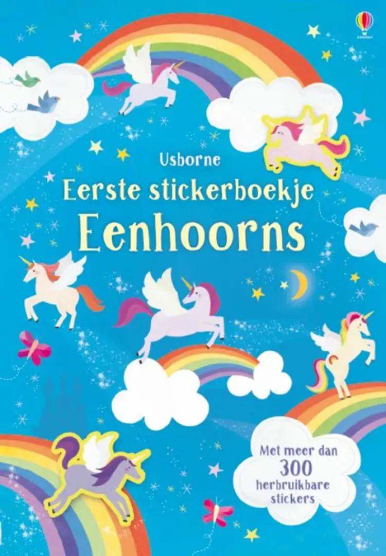Eerste stickerboekje: eenhoorns 3+