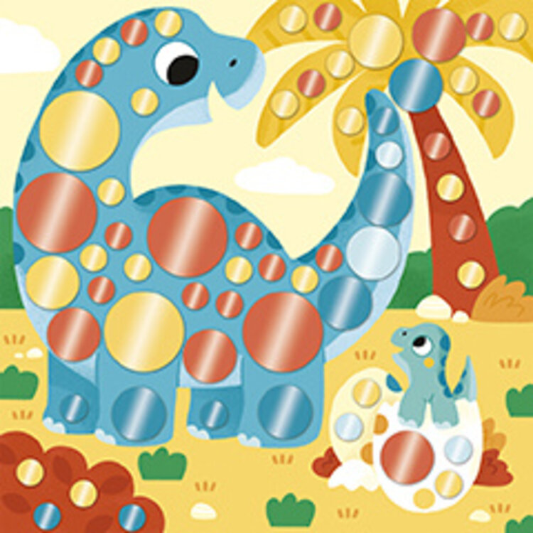 Janod Janod Atelier – 3 jaar – Ronde Stickers Dieren