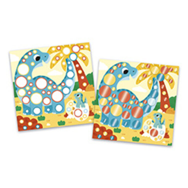Janod Janod Atelier – 3 jaar – Ronde Stickers Dieren