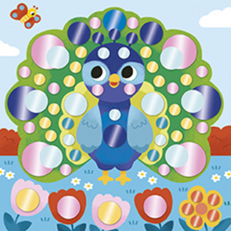 Janod Janod Atelier – 3 jaar – Ronde Stickers Dieren