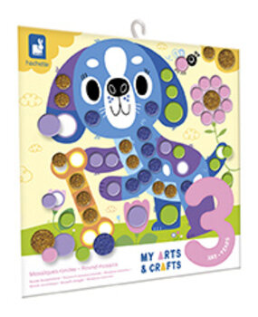 Janod Janod Atelier – 3 jaar – Ronde Stickers Huisdieren
