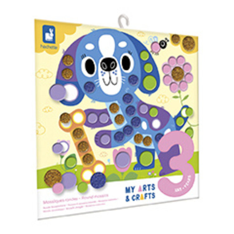 Janod Janod Atelier – 3 jaar – Ronde Stickers Huisdieren