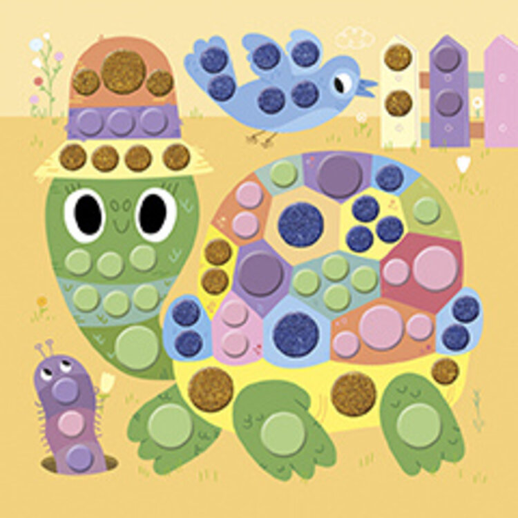 Janod Janod Atelier – 3 jaar – Ronde Stickers Huisdieren