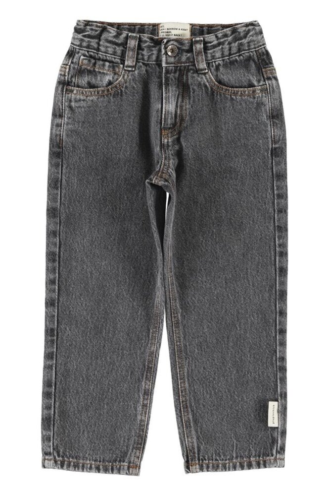 Piupiuchick unisex trousers | grey denim Piupiuchick unisex trousers | grey denim