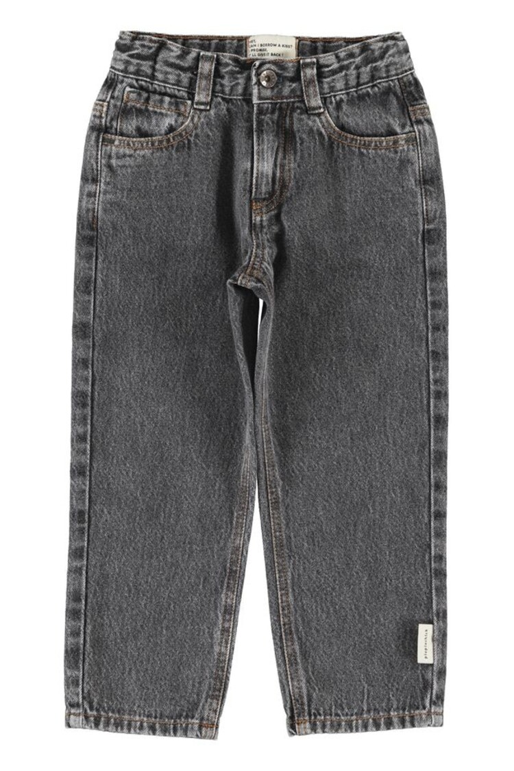 Piupiuchick unisex trousers | grey denim