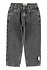 unisex trousers | grey denim