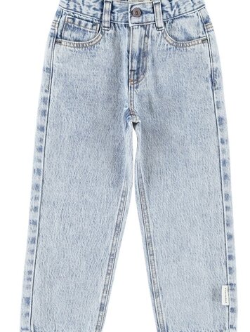 Piupiuchick unisex trousers | fadded light blue denim