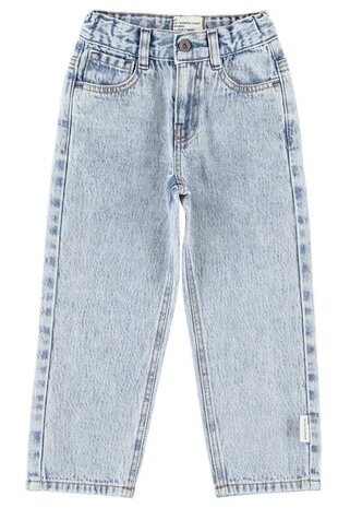 Piupiuchick unisex trousers | fadded light blue denim Piupiuchick unisex trousers | fadded light blue denim