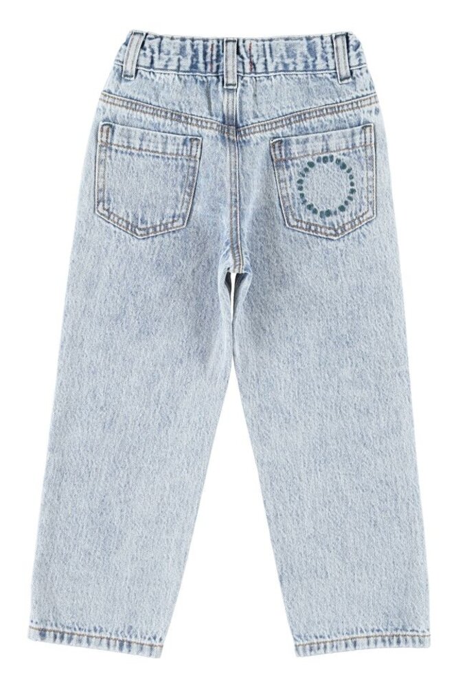 Piupiuchick unisex trousers | fadded light blue denim Piupiuchick unisex trousers | fadded light blue denim