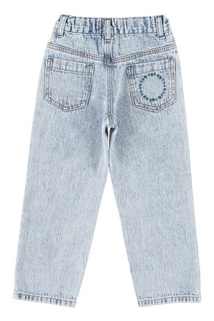 Piupiuchick unisex trousers | fadded light blue denim Piupiuchick unisex trousers | fadded light blue denim