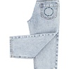 Piupiuchick unisex trousers | fadded light blue denim Piupiuchick unisex trousers | fadded light blue denim