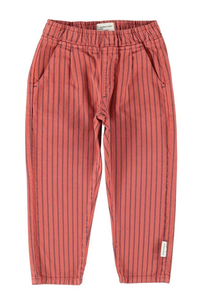 Piupiuchick trousers | bordeaux w/ black stripes Piupiuchick trousers | bordeaux w/ black stripes