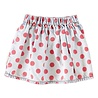 Piupiuchick short skirt | light blue denim w/ red dots Piupiuchick short skirt | light blue denim w/ red dots