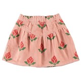 Piupiuchick short skirt | pink w/ big flowers Piupiuchick short skirt | pink w/ big flowers