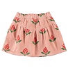 Piupiuchick short skirt | pink w/ big flowers Piupiuchick short skirt | pink w/ big flowers