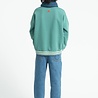 Piupiuchick sweatshirt | green w/ "here we go" print Piupiuchick sweatshirt | green w/ "here we go" print