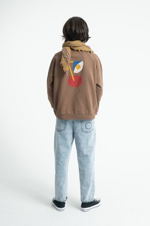 Piupiuchick unisex trousers | fadded light blue denim Piupiuchick unisex trousers | fadded light blue denim