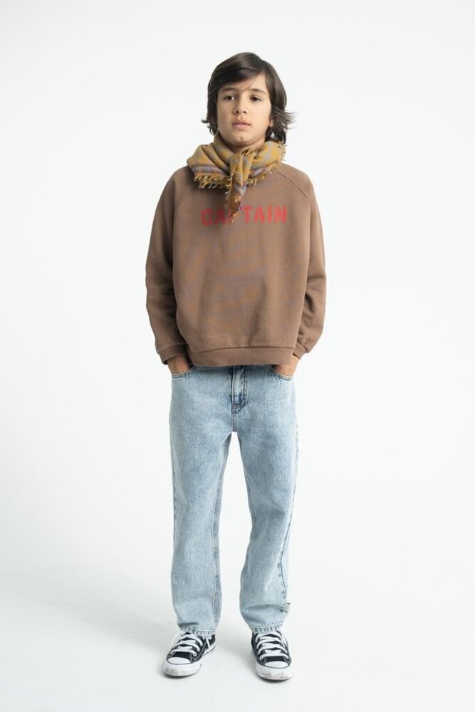 Piupiuchick unisex trousers | fadded light blue denim Piupiuchick unisex trousers | fadded light blue denim