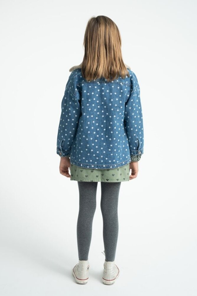 Piupiuchick short skirt | olive green w/ black hearts Piupiuchick short skirt | olive green w/ black hearts