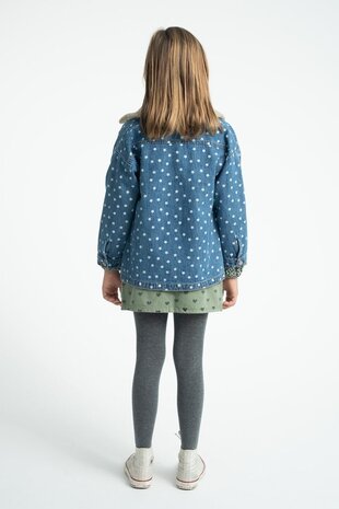 Piupiuchick short skirt | olive green w/ black hearts Piupiuchick short skirt | olive green w/ black hearts
