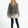 Piupiuchick short skirt | beige w/ black hearts Piupiuchick short skirt | beige w/ black hearts
