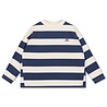 Repose 23. Boxy sweater - Eclipse blue block stripe Repose 23. Boxy sweater - Eclipse blue block stripe