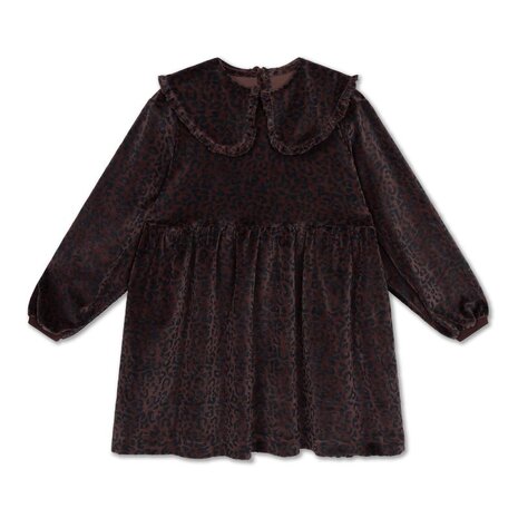Repose 41. Fancy sweat dress - Chocolate leopard Repose 41. Fancy sweat dress - Chocolate leopard