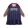 Repose 53. Sports jersey dress - Eclipse night color block back