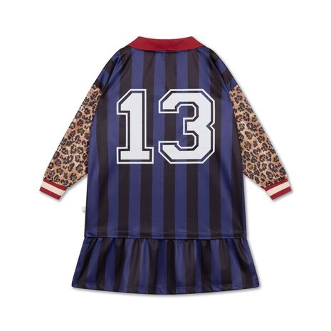 Repose 53. Sports jersey dress - Eclipse night color block back