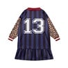 Repose 53. Sports jersey dress - Eclipse night color block back