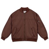 Repose 3. Bomber coat - Pure chocolat back Repose 3. Bomber coat - Pure chocolat back