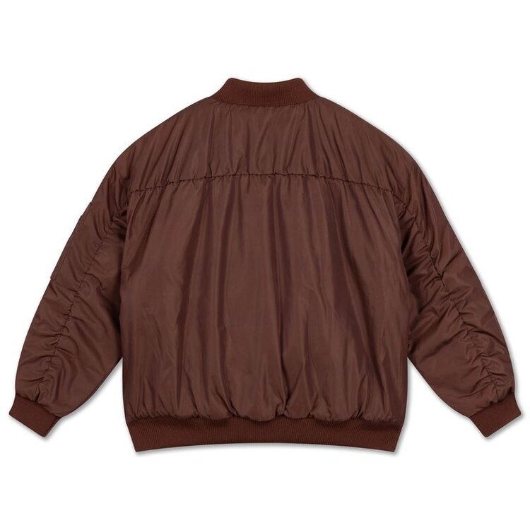 Repose 3. Bomber coat - Pure chocolat back