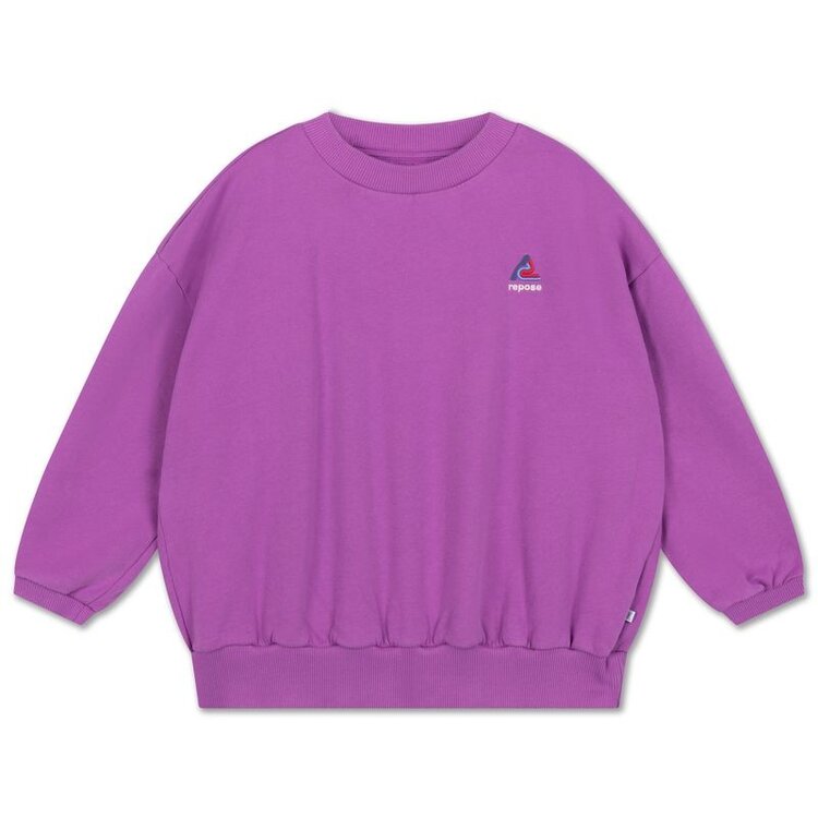 Repose 14. Cozy drop sweater - Purple orchid
