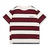 31. Tee shirt - Mulberry multi stripe