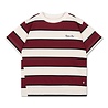 Repose 31. Tee shirt - Mulberry multi stripe Repose 31. Tee shirt - Mulberry multi stripe