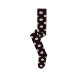Repose 71. Tights - Chocolate polka dot