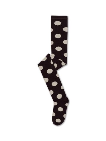 Repose 71. Tights - Chocolate polka dot